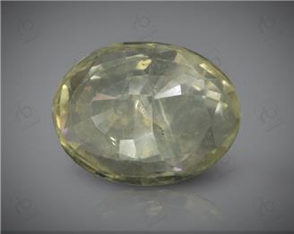  Yellow Sapphire Heated & Treated Natural Certified 5.13 cts. ( 89118 )